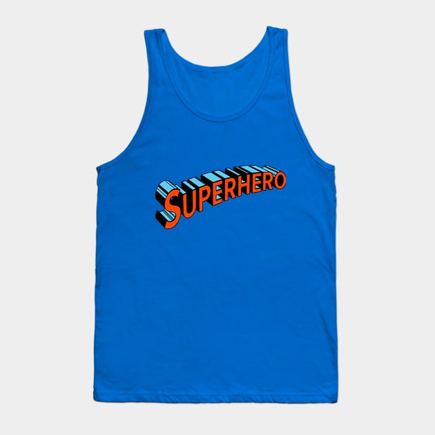 Superhero Tank Top by Snapdragon